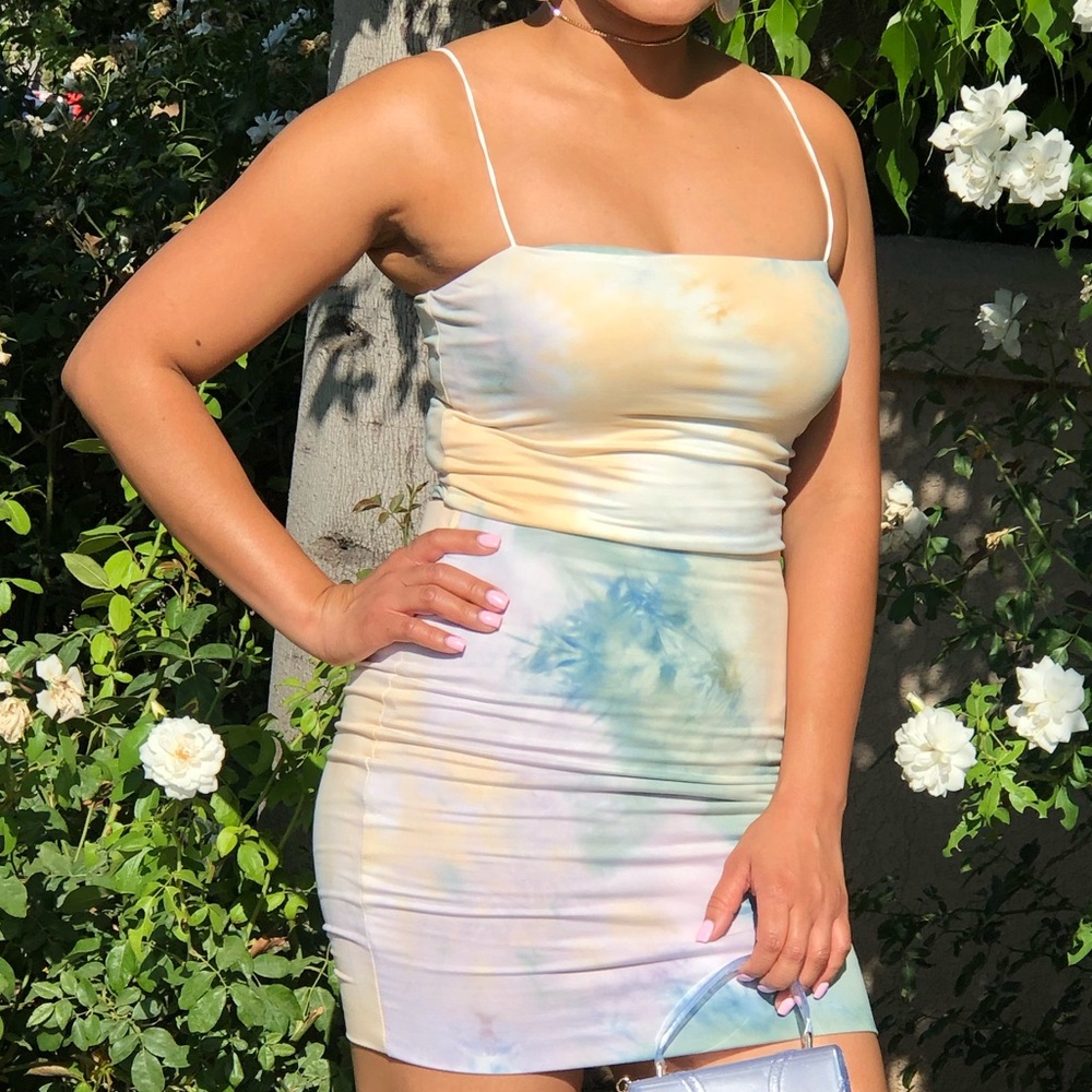 2 piece Tye Dye Skirt outfit